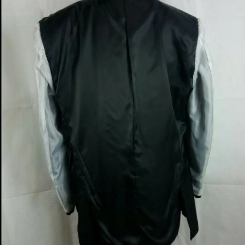 Mizanni Super 120's Men's 46L Black Suit Blazer